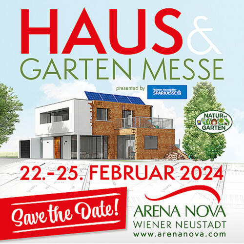Haus und Garten Messe, 22.02 - 25.02.2024